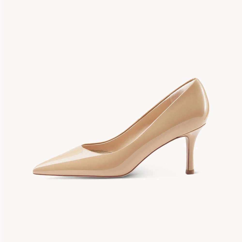 Elegant Beige Women's Pumps